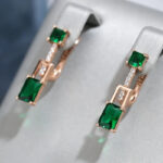 Boucles d'oreille Verte Jardin Caché Bijoux Paradise