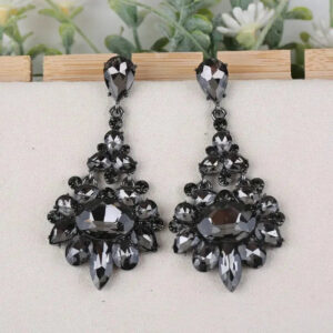 Boucles d'oreille Noire Éclat de Lagon Bijoux Paradise
