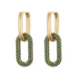 Boucles d'oreille Créole Rayonnantes Bijoux Paradise