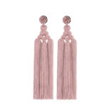 Boucles d'oreille Flamme Carmin Rose Bijoux Paradise