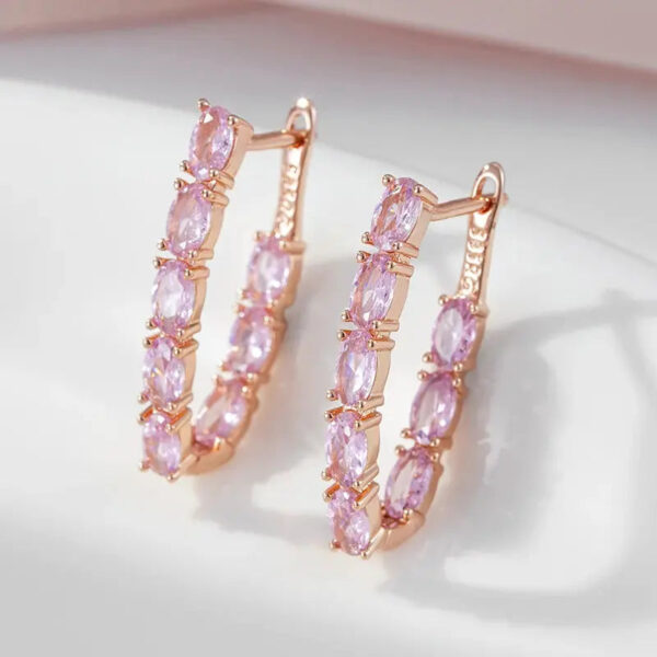 Boucles d'oreille Rose Antique Bijoux Paradise