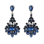 Boucles d'oreille Bleue Éclat de Lagon Bijoux Paradise
