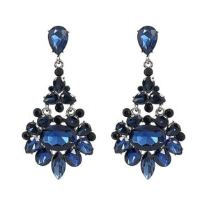 Boucles d'oreille Bleue Éclat de Lagon Bijoux Paradise
