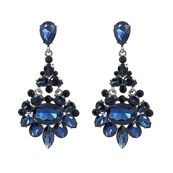 Boucles d'oreille Bleue Éclat de Lagon Bijoux Paradise