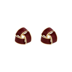 Boucles d'oreille Rouge Brise Pourpre Bijoux Paradise