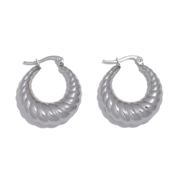 Boucles d'oreille Créole Soleil d'Or Bijoux Paradise