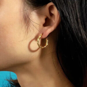 Boucles d'oreille Créole Éternelles Bijoux Paradise